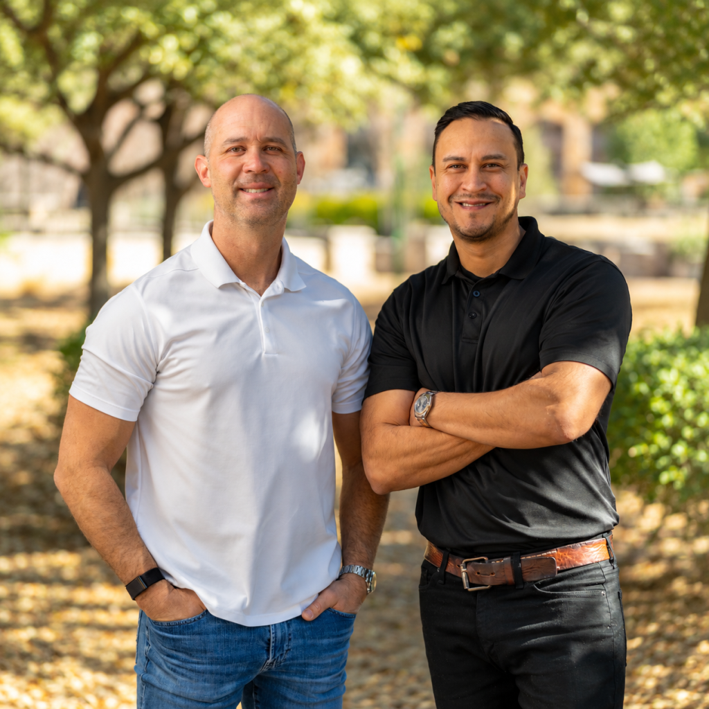 Joseph and Clint, owners of Go Green Roofing